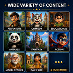 DIGITALORA™ 3000+ Cartoon Video Bundle